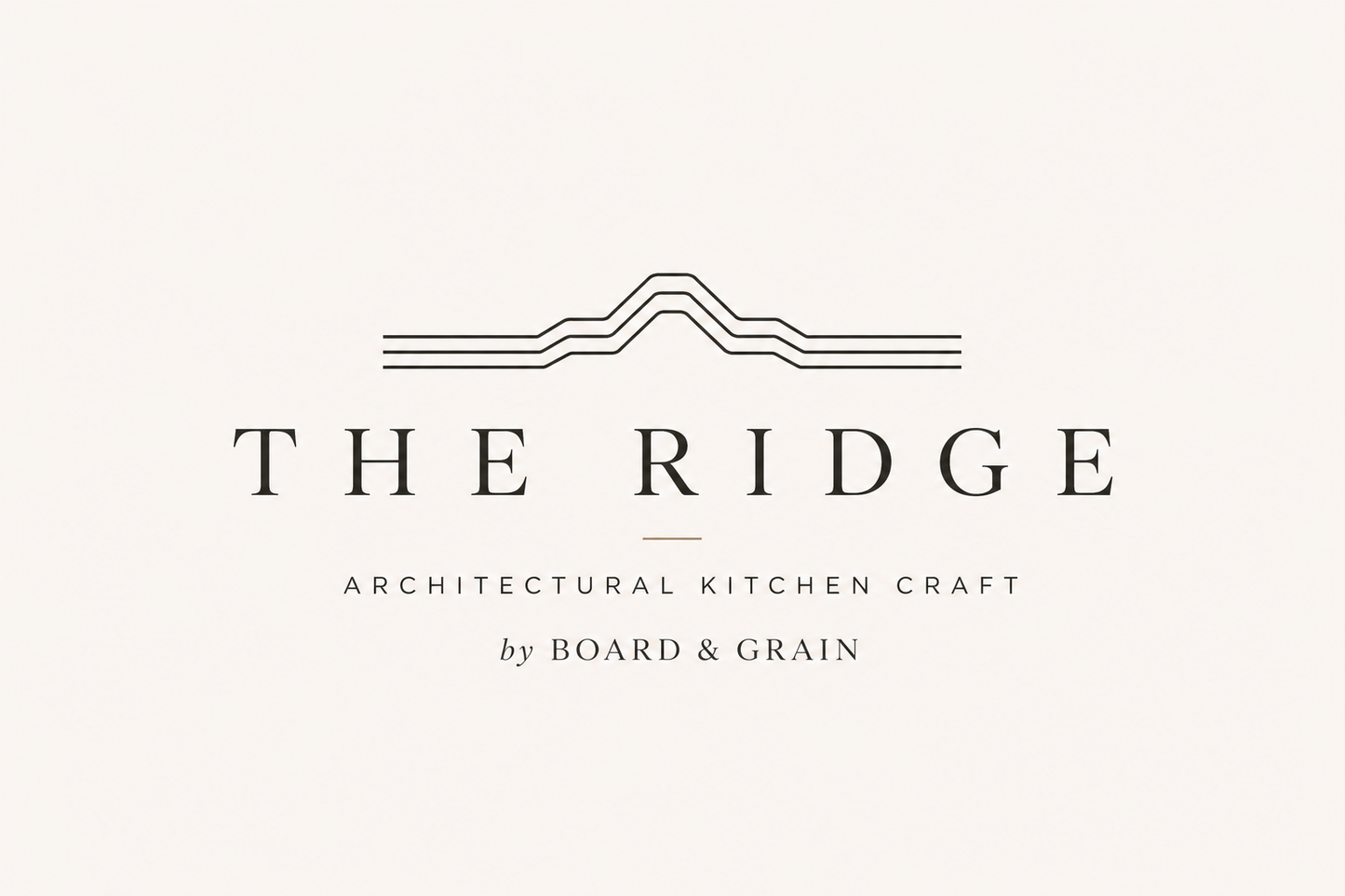 The Ridge Heritage walnut and maple edge grain cutting board