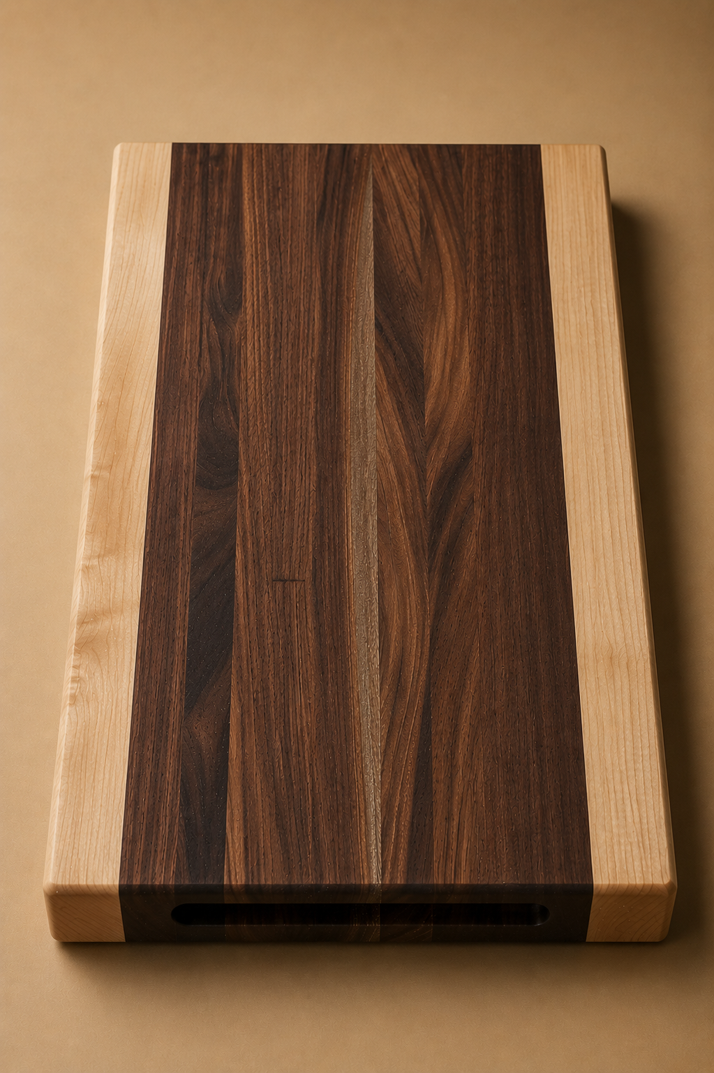 The Hudson (Heritage Profile) - Walnut and Maple Edge Grain Cutting Board