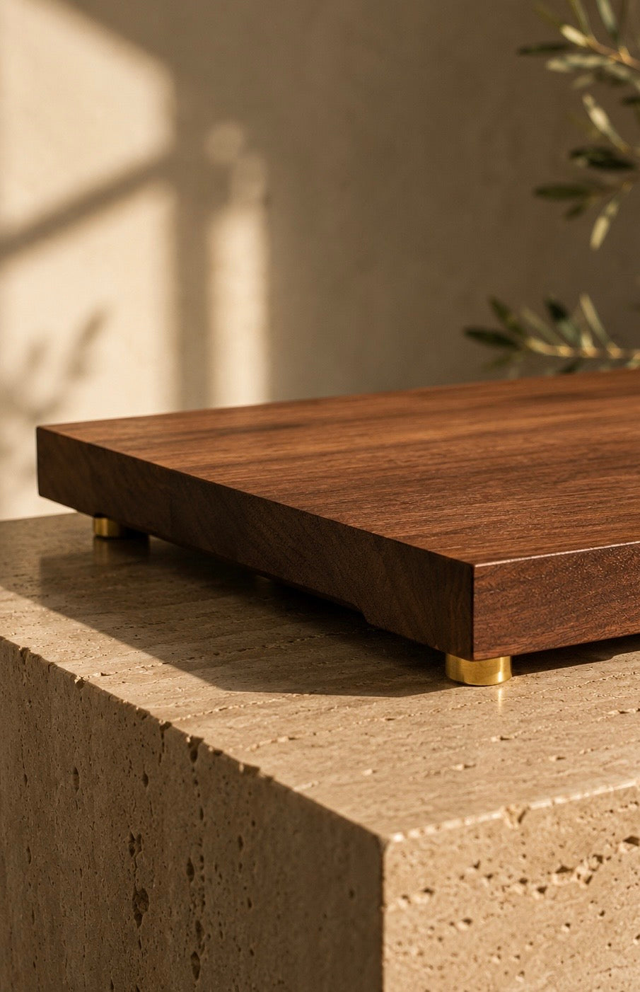 The Prestige (Heirloom Profile) - Walnut Edge Grain Cutting Board