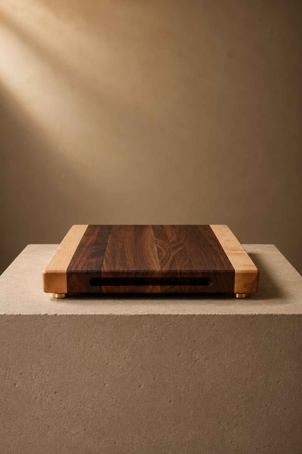 The Hudson (Heritage Profile) - Walnut and Maple Edge Grain Cutting Board
