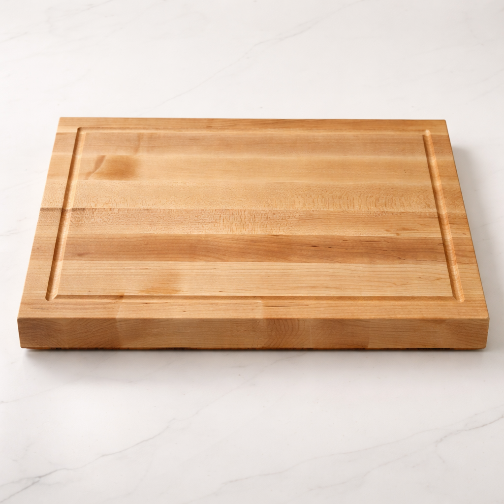 The Wynn (Heirloom Profile) - Solid Maple Edge Grain Cutting Board