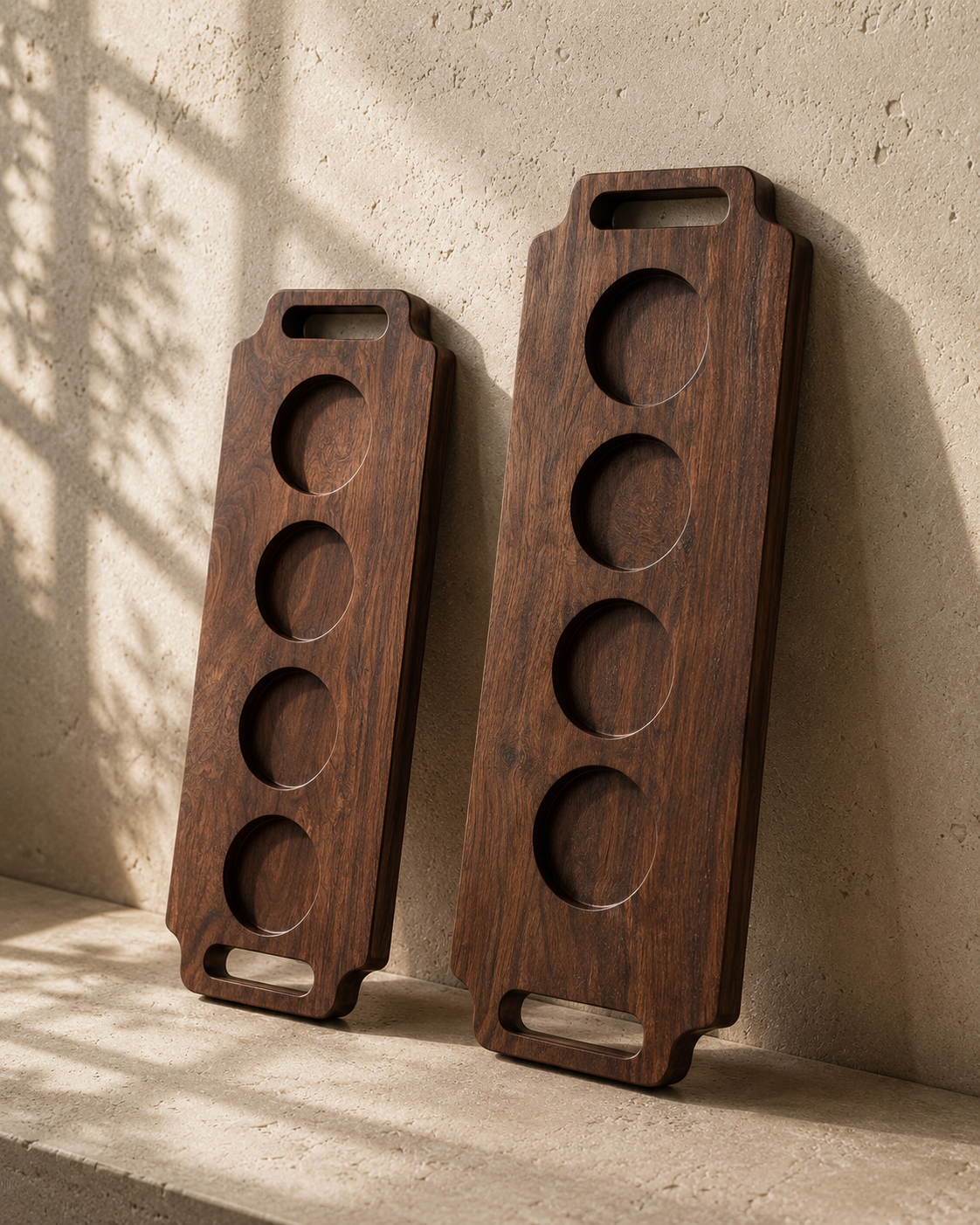 Social and Summit Reserve tasting flights shown together