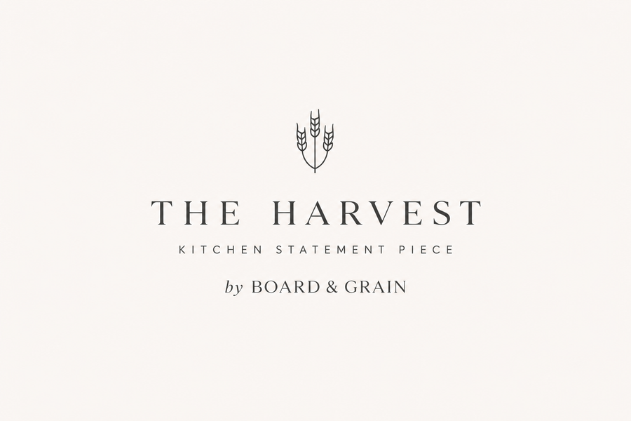 The Harvest (Heritage Profile) - Walnut and Cherry Edge Grain Cutting Board — Board & Grain 