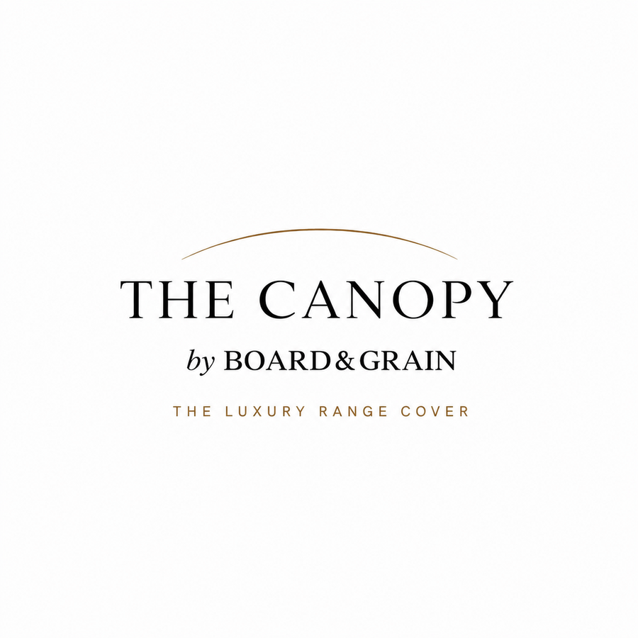 The Canopy | Solid Walnut Stove Top Cover — Board & Grain 